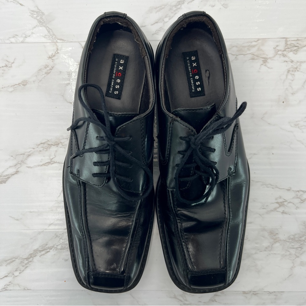 VINTAGE Y2K Axcess Liz Claiborne square toe LOAFERS SHOES